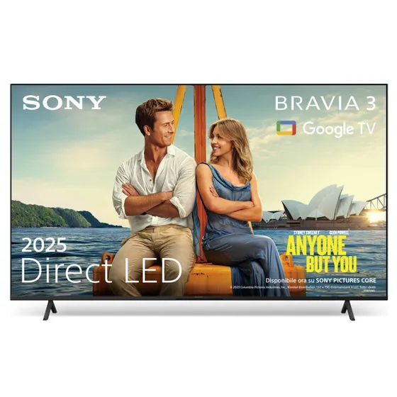 Sony Bravia 3 K-65S3 65" 4K UHD Smart TV, Sort