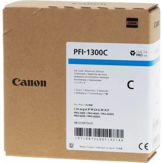 Canon PFI-1300 Cyan 330 ml
