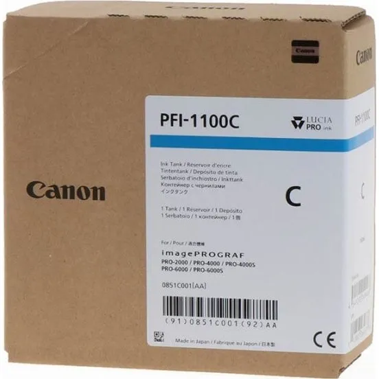 Canon PFI-1100 Cyan 160 ml