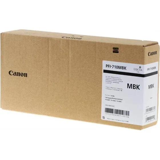 Canon PFI-710 BK Sort Blæk 700 ml