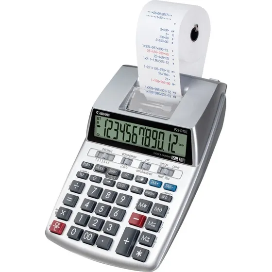 Canon P23-DTSC II Printe-regnemaskine, 12 cifre, metalsølv
