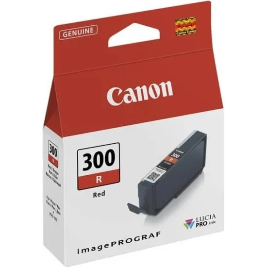 Canon PFI-300 Rød Blækbeholder 4199C001