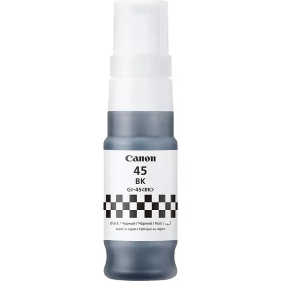 Canon GI 45 BK Sort 70 ml Blækrefill for MAXIFY GX1040/GX2040