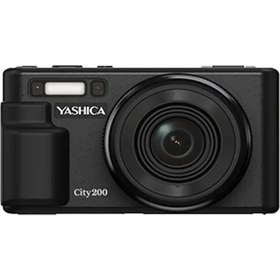 Yashica City 200, 13MP, 10x zoom, 4K, sort