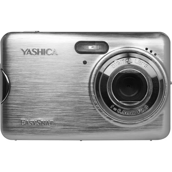 Yashica EasySnap Kamera, Sølv, 8x Digital Zoom