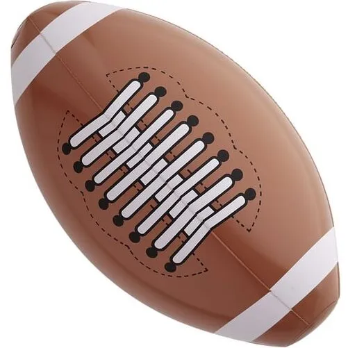 Amerikansk fodbold oppustelig 36 cm, brun