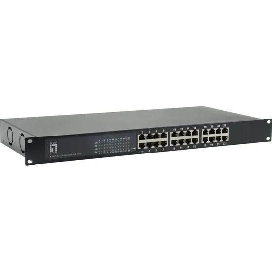 LevelOne GEP-2421W630 24-port Gigabit PoE+ Switch