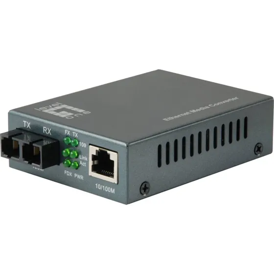 LevelOne FVT-1106 Fibermedieomformer 100Mb, 1310 nm, op til 120 km