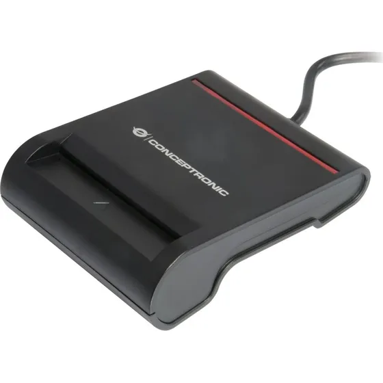 Conceptronic SCR01B Smart-kortlæser USB 2.0, sort