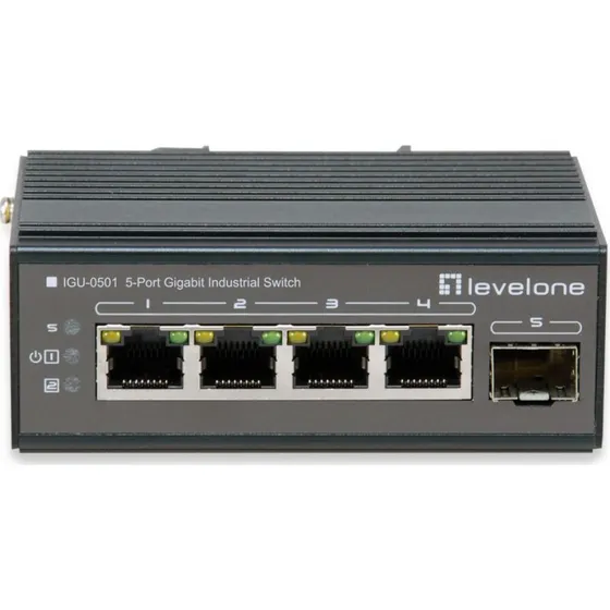 LevelOne IGU-0501 4-port Gigabit Ethernet-switch