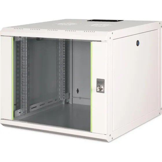 DIGITUS SoHoline DN-19 09U-6/6 Væghængt 19" Rackskab, Grå