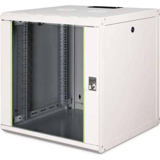 DIGITUS Unique 12U Vægmonteret Rackskab 600×600 mm Grå