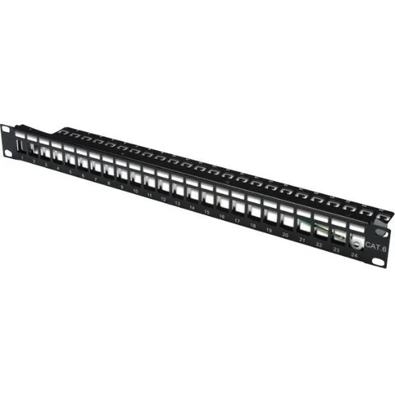DIGITUS DN-91411 1U 24-port sort Patch-panel