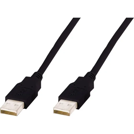 ASSMANN USB-kabel 1m, sort, USB 2.0