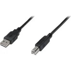 ASSMANN USB-kabel 5m Sort