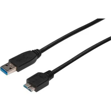 ASSMANN USB-kabel 1m Sort