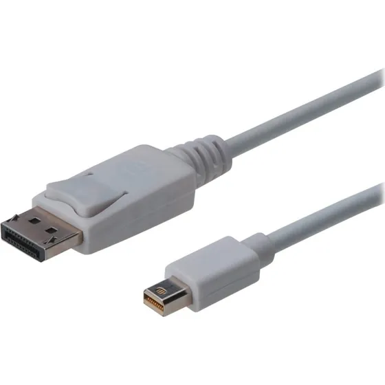 ASSMANN DisplayPort-kabel 3m hvid (Mini DP til DP)