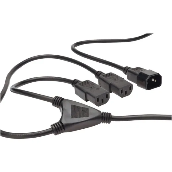 ASSMANN Strøm-splitter 1,7 m sort