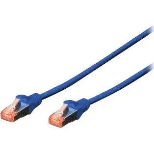 DIGITUS CAT 6 SFTP 50 cm Blå Patchkabel