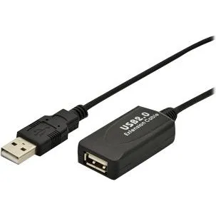 DIGITUS USB 2.0 Active Forlængerkabel, 5 m