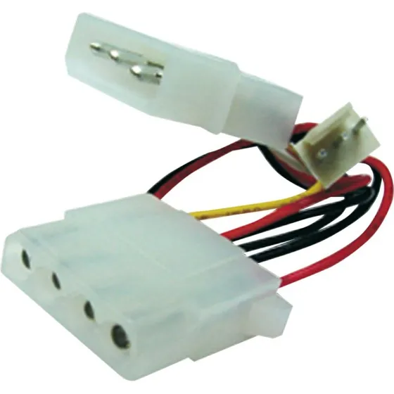 ASSMANN Strømforsyningsadapter 30 cm, 4-PIN til 3-PIN