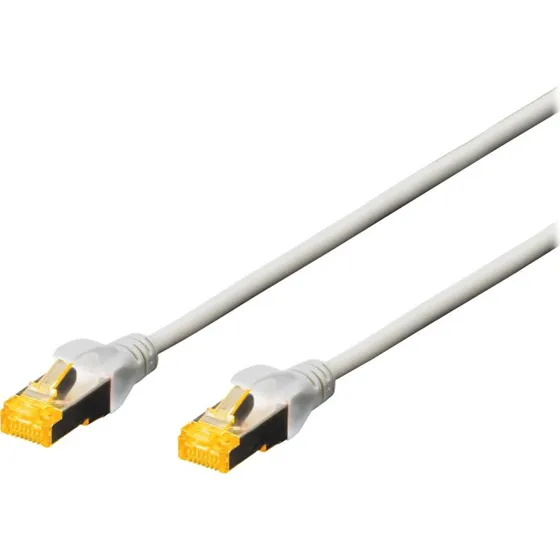 DIGITUS CAT 6a SFTP 25 cm Grå Patchkabel