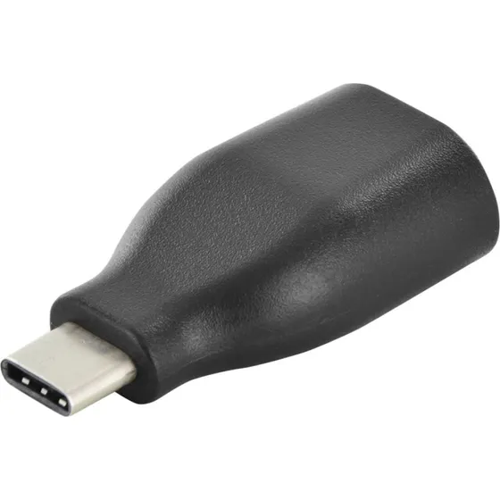 ASSMANN USB-C adapter, USB 3.0, sort