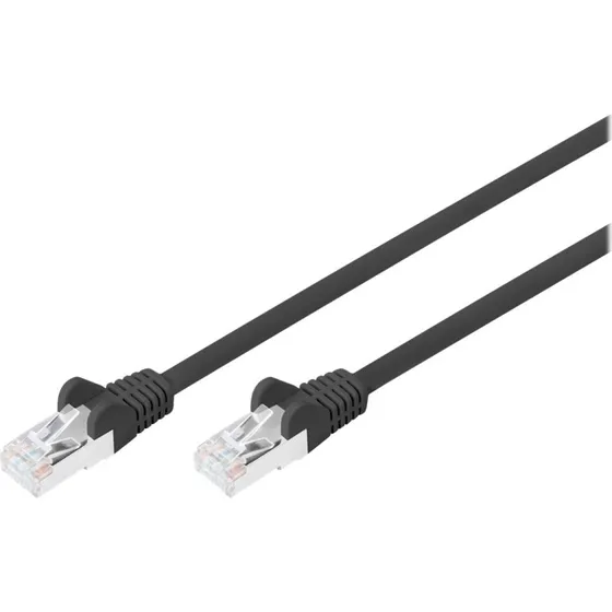 DIGITUS CAT 6 SFTP PiMF 5m Sort Patchkabel