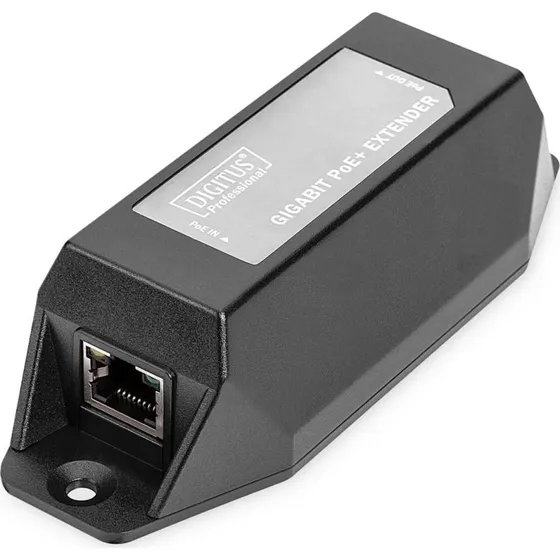DIGITUS DN-95123 PoE+ forlænger 100 m, indendørs