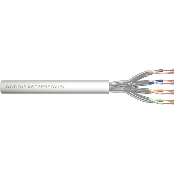 DIGITUS Cat6a U/FTP 100m Grå Rå Kabel LSZH