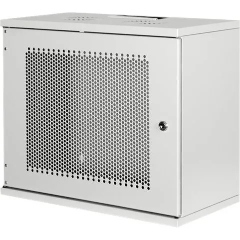DIGITUS DN-19-09U-S-PD Vægmonterbar Kabinet 9U Grå