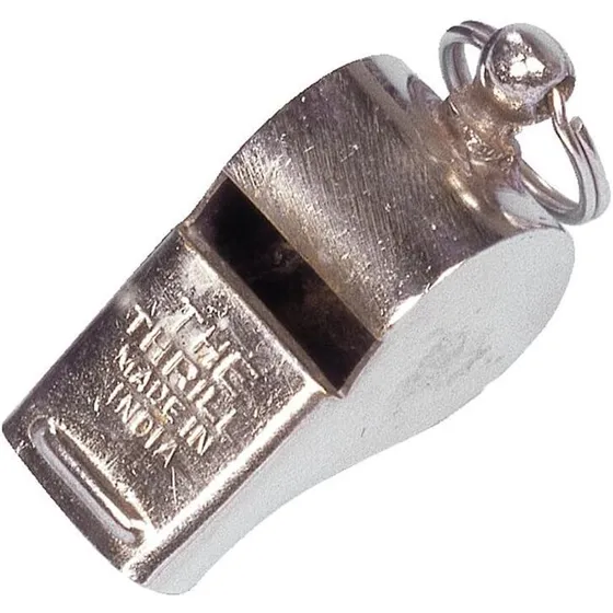 Dommerfløjte i metal