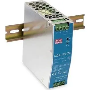 DIGITUS 48V DC 120W Industristrømforsyning med metalhuse