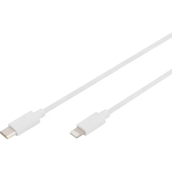 DIGITUS Lightning-kabel 2m Hvid