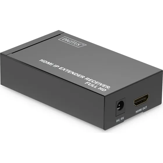DIGITUS HDMI IP Extender Receiver, Full HD, op til 120 m