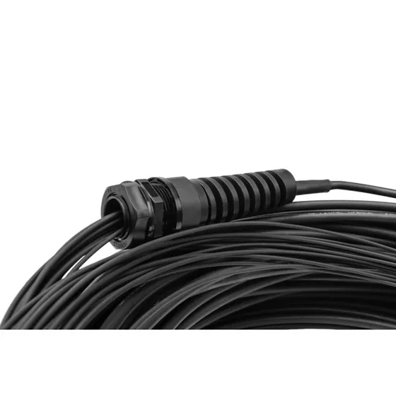 DIGITUS OM4 8-fiber breakout-kabel 50m LC/UPC sort