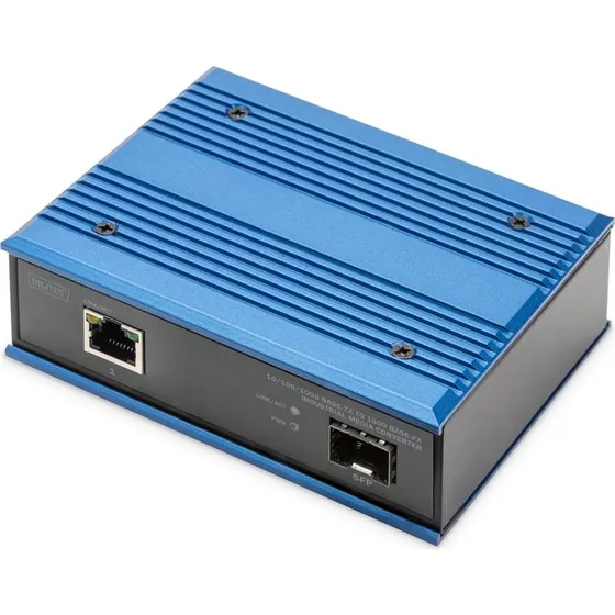 DIGITUS 1GbE Fibermedieomformer - 1000Base-FX, 80 km