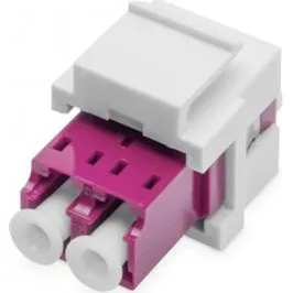 DIGITUS Fiberoptik LC/LC OM4 Duplex, Violet