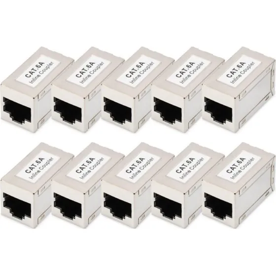 DIGITUS CAT 6A Afskærmet Netværkskobling, 10 stk.
