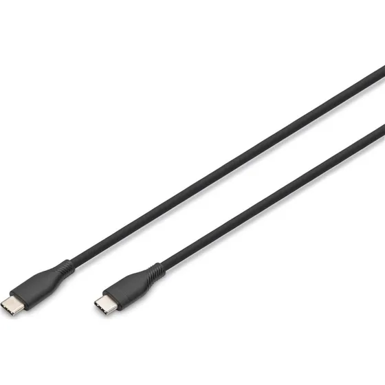 DIGITUS USB-C kabel 50 cm, sort, 60W Power Delivery