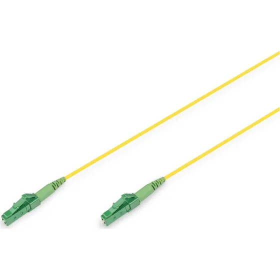DIGITUS Fiberoptik Patchkabel LC/APC 15m Gul