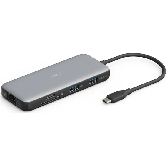 DIGITUS USB-C 7-Port Dockingstation med HDMI 4K/60Hz