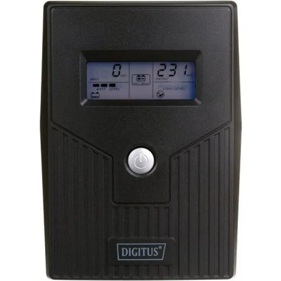 Digitus DN-170064-LCD-B UPS 480W, 800VA, line-interactive med LCD