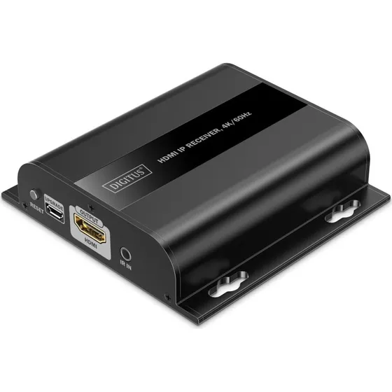 DIGITUS HDMI IP Modtager 4K/60Hz, op til 200 m