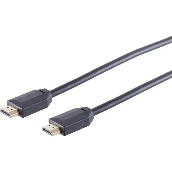 S-Impuls Ultra HDMI Kabel 10K 5M Sort