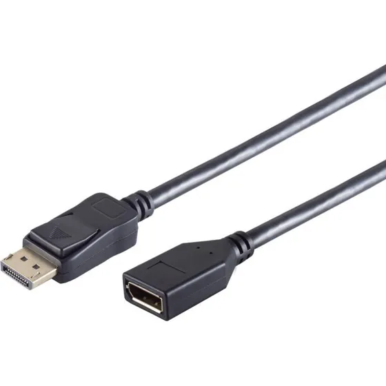 S-Impuls DisplayPort 1.2 4K 5 m Forlængerkabel