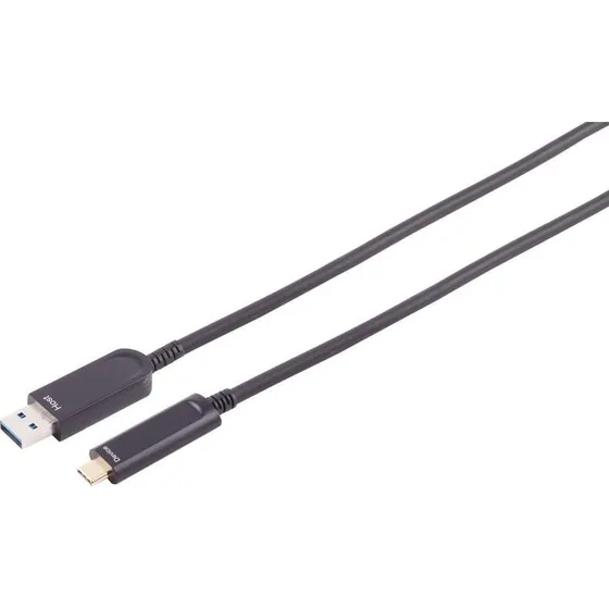 S-Impuls USB-C til USB-A kabel 3.2 10 Gbit/s 30 m