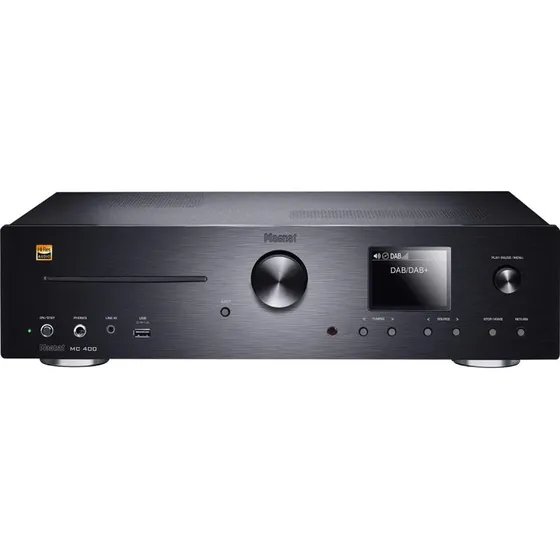 Magnat MC 400 Stereo Netværksafspiller, 2.0 kanaler, sort
