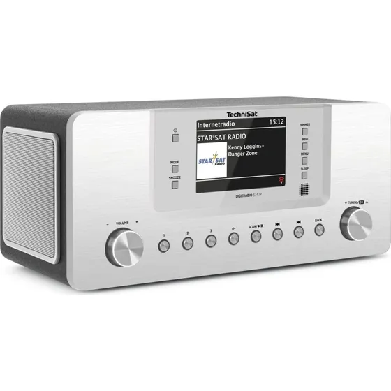 TechniSat DigitRadio 574 Internetradio, Sølv