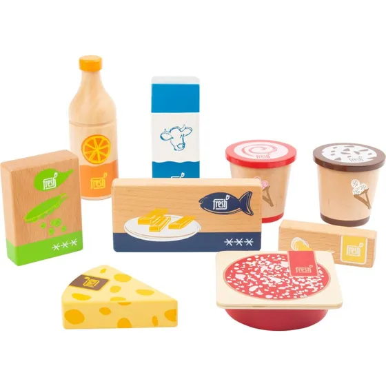 Small Foot - Trælegemad Køle- og Frostprodukter (9 dele)
